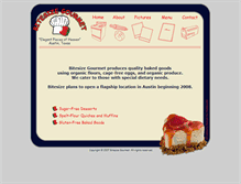 Tablet Screenshot of bitesizegourmet.com